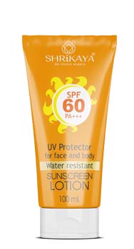 SHRIKAYA SUNCREENLOTION SPF60 100ML