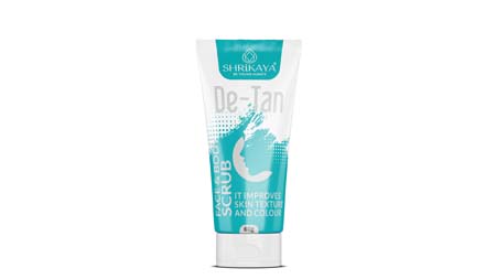 SHRIKAYA DE TAN FACE SCRUB 60GM