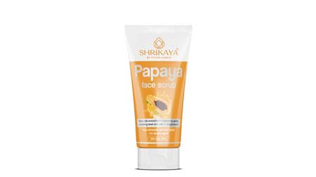 SHRIKAYA PAPAYA FACE SCRUB 100 GM