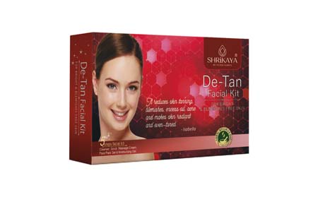 SHRIKAYA DE-TAN FACIAL KIT 80GM