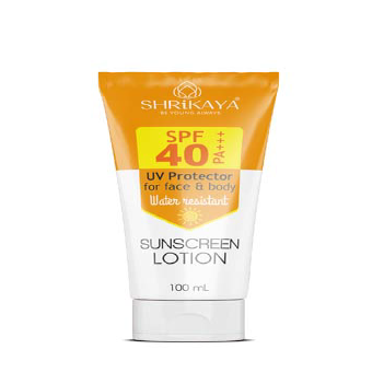 SHRIKAYA SUNSCREENLOTION SPF40 100ML